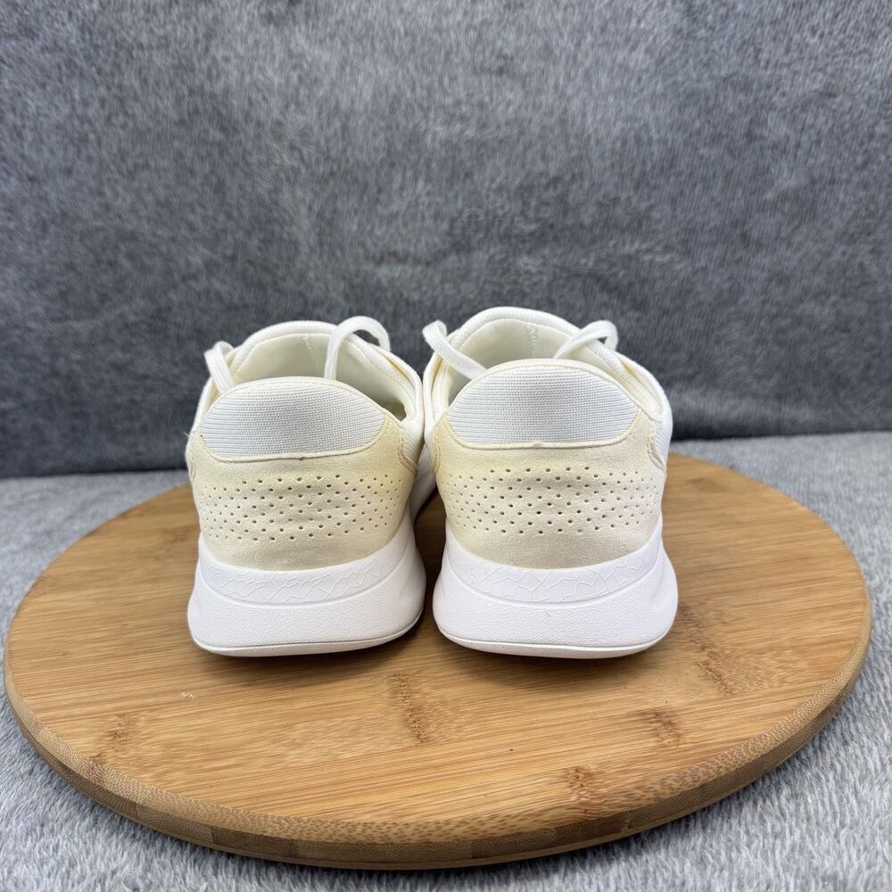 Women's White Sneakers - Picture 4 of 9
